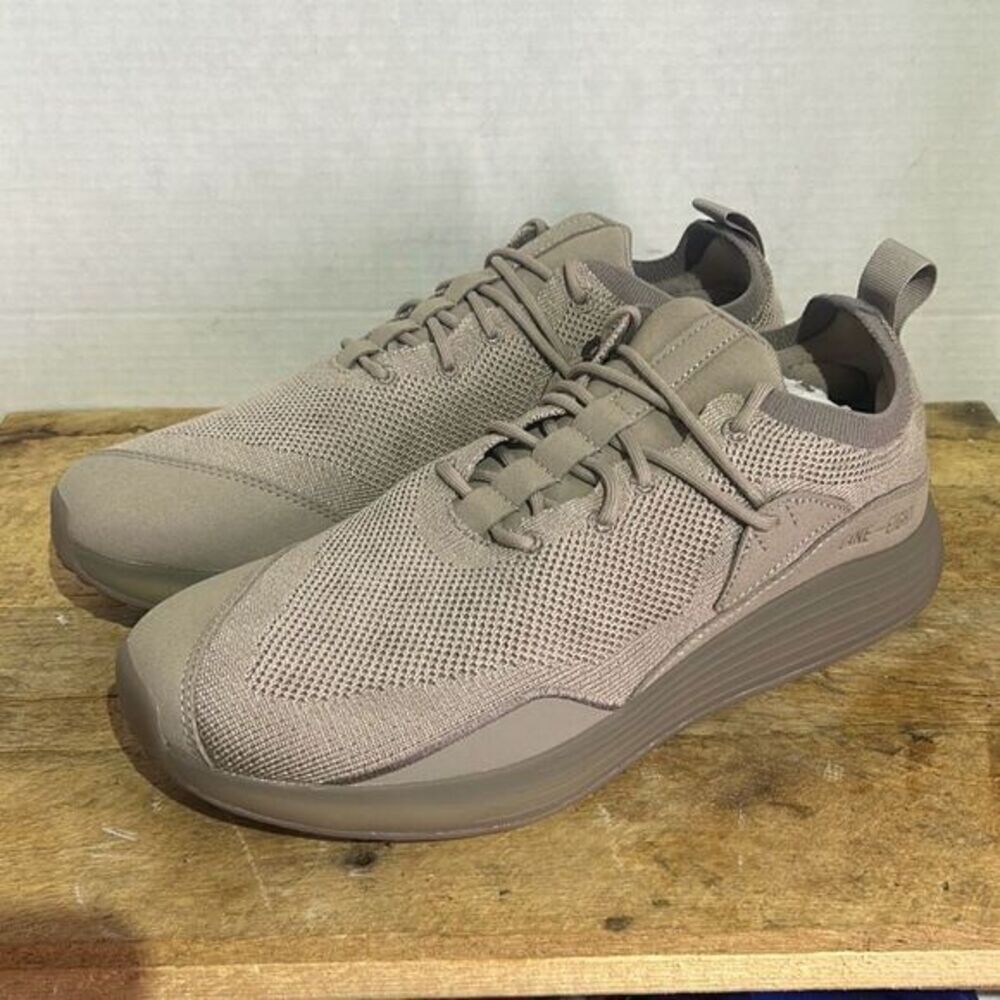 NWOB Lane Eight Mens Warm Grey Lace-Up HIIT Trainer Athletic Sneakers Size‎ 11.5